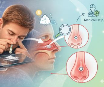 How Cocaine Damage Nasal Septum Happens