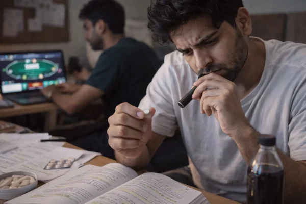 Teenage Addiction: Study Drugs & Gambling